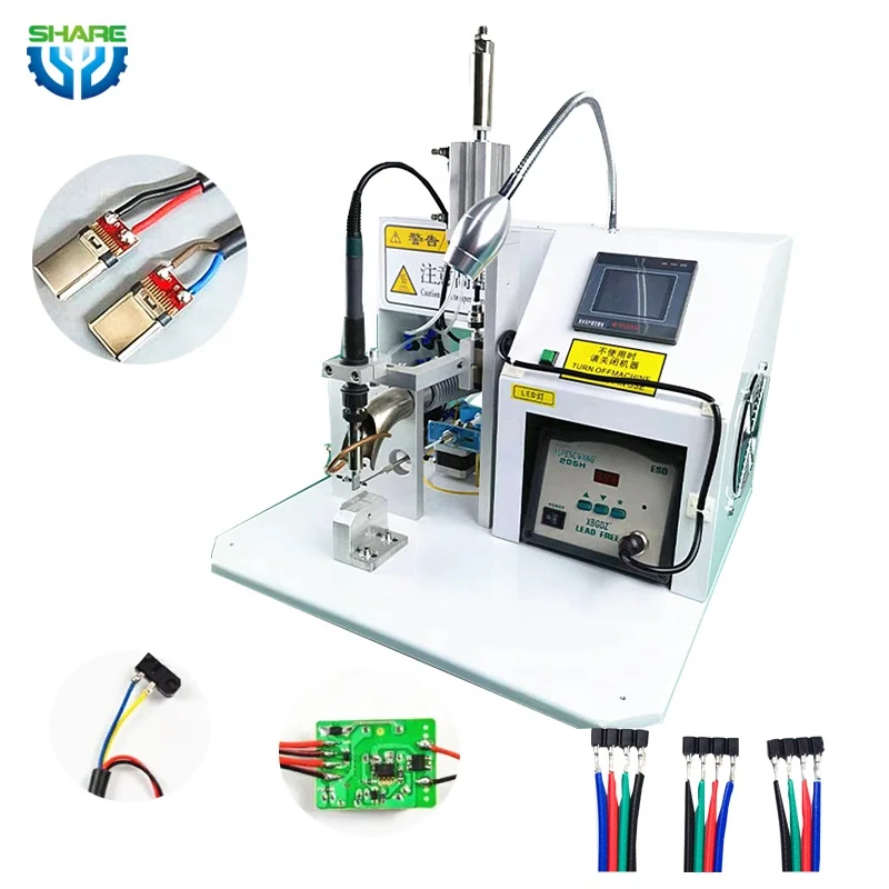 

Semi Automatic Selective Wave Robotic Soldering Machine for Pcb USB Data Cable Soldering Machine