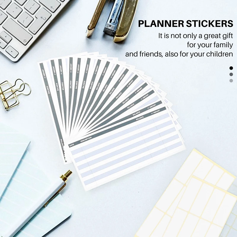 Cash Envelope System, 15 Waterproof Reusable Plastic Budget Envelopes, 15 Budget Sheets And 24 Stickers For Budgeting