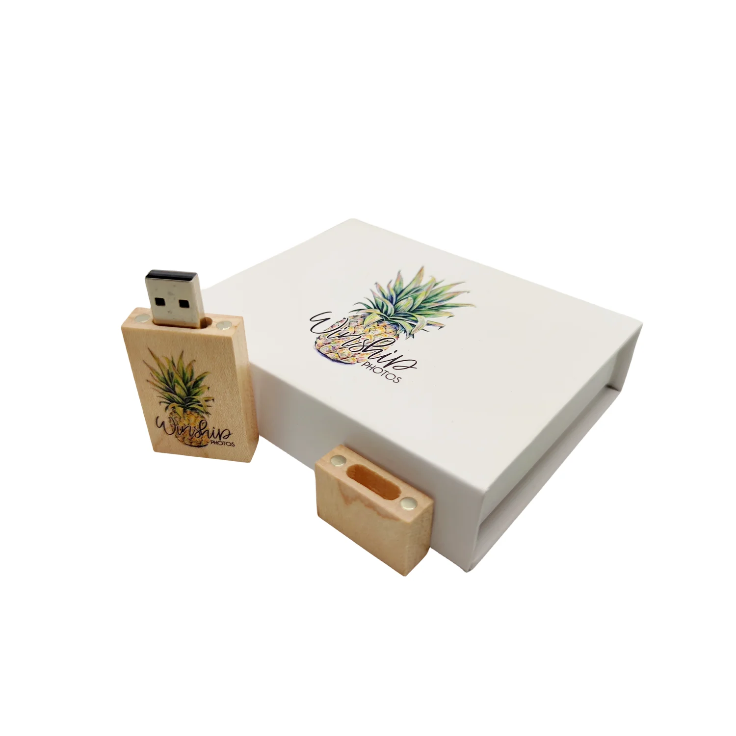 Free Custom LOGO Bamboo USB2.0 Flash Drive 4gb 8gb 16gb 32gb 64gb 128gb Memory Stick and Paper Box