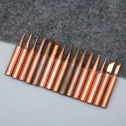 1/4/5PCS 900M T Series Pure Copper Soldering Iron Tip Lead-free Welding Sting For Hakko 936 FX-888D 852D+ Soldering Iron Station