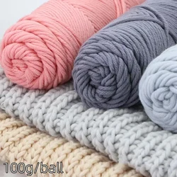 8 Strands Milk Cotton Baby Yarn DIY Knitting Material 100g Handmade Scarf Gloves