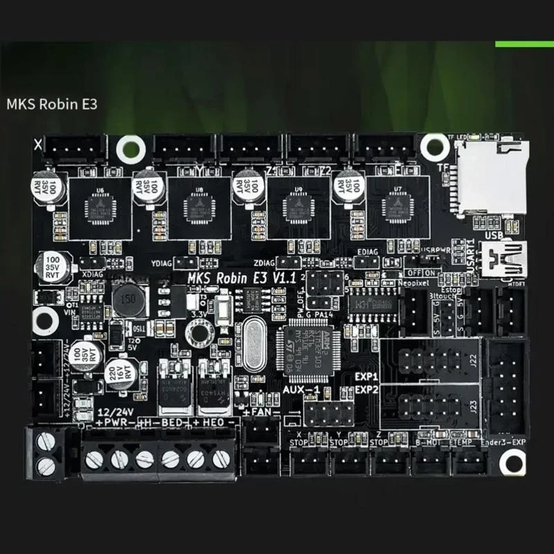

MKS Robin E3 V1.1 Control Board TMC2209 SKR MINI E3 3D Printer Parts For Ender3/5 Voron0.1 3D Printer Accessories