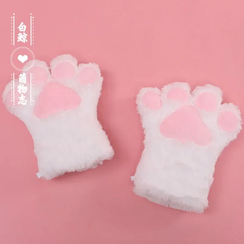 Plush Cat Claw Gloves Lolita Cute Cartoon Animation Performance Accessories Cosplay Soft Pure Desire Photo Props