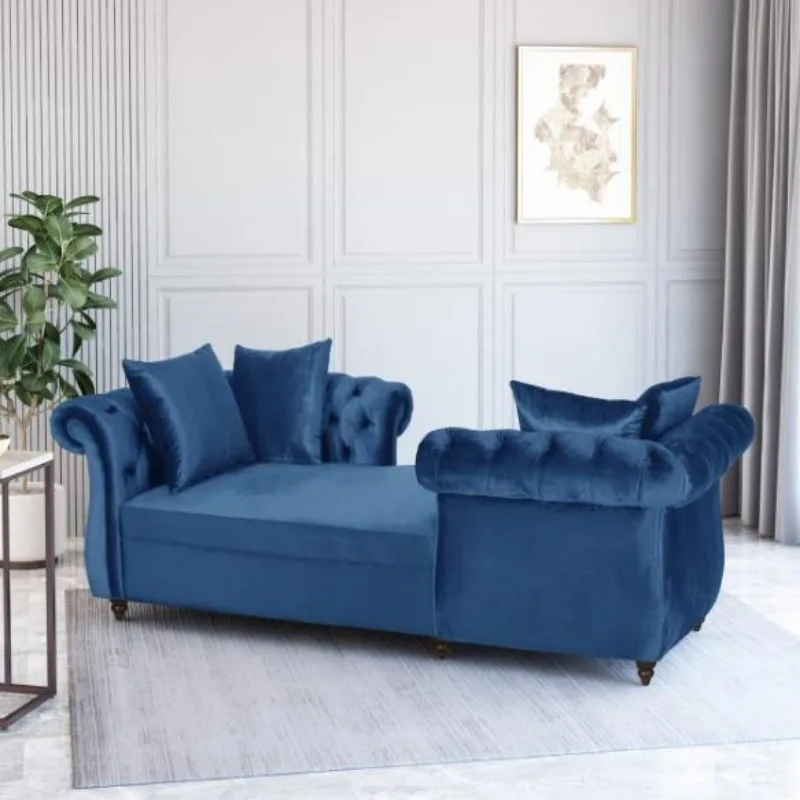 

Vintage Light Luxury Living Room Sofa Christmas Blue Designer Unusual Couch Adults Lounge Sofa Sala De Estar Bedroom Furniture