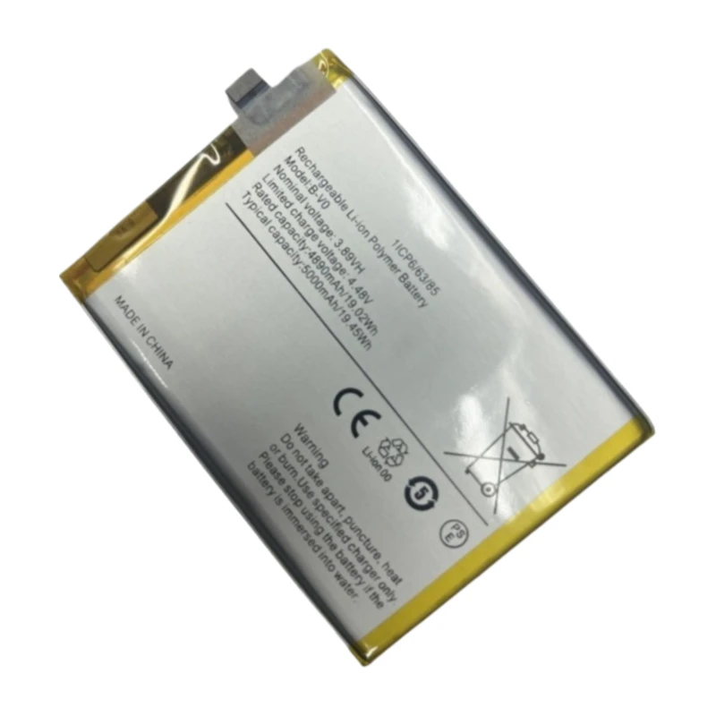 B-V0 3.89V 4890mAh for VIVO IQOO Z6 (44W) High-capacity Built-in Mobile Phone Battery