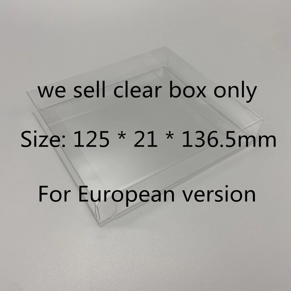 Collection Display Box For Nintendo NDS/European Version Game Storage Transparent Boxes TEP Shell Clear Collect Case