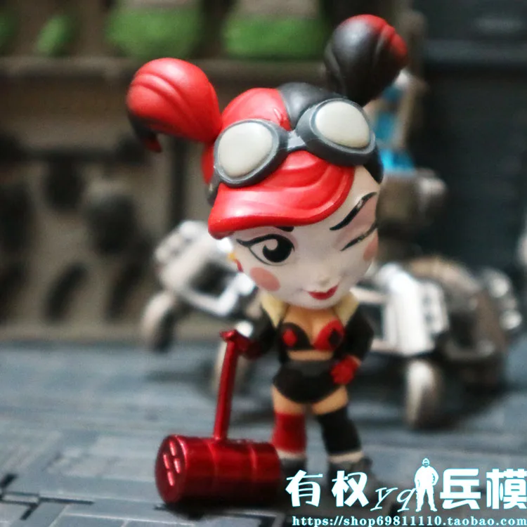 8cm cartoon big eye cosplay women hero action figure doll PVC kids collection widow model