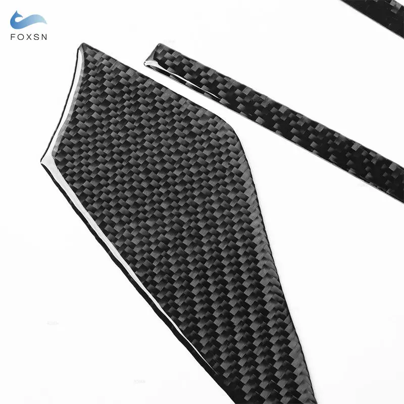 

Carbon Fiber Car Accessories Dashboard Panel Frame Decorative Trim Sticker For Audi A3 S3 8Y 2021 2022 2023 2024 2025