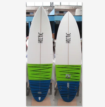 Manufacturing on PU Blank Surfboard