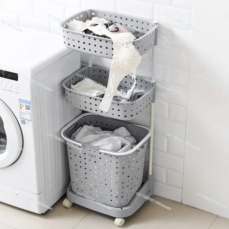 AliExpress NONE Dirty Laundry Basket, Laundry Bucket, Dirty Clothes Storage Basket, Household Laundry Basket, Storage Rack, Bathroom Frame