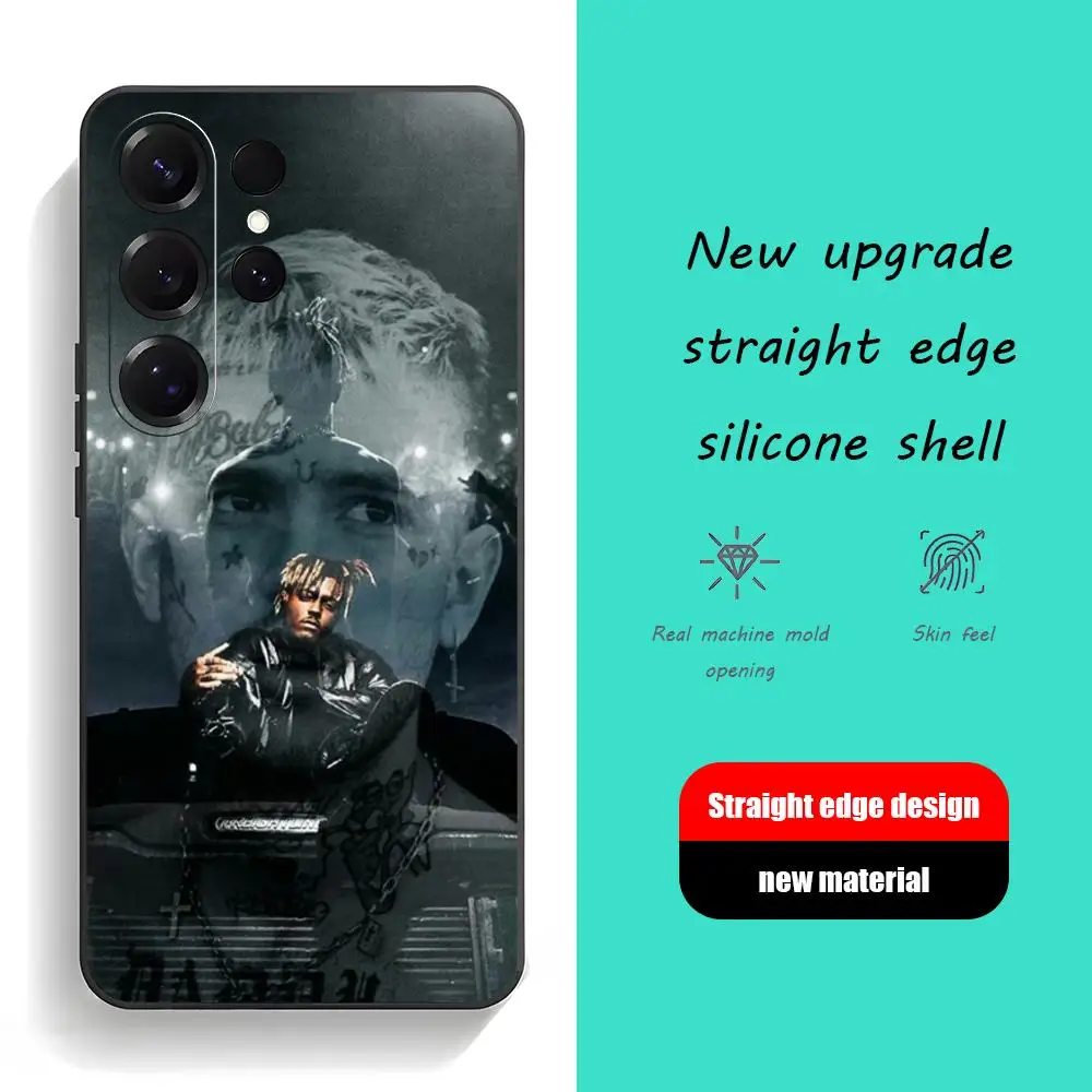 X-xx T-TentacionS Popular Phone Case For Samsung Galaxy S26 S25 S24 S23 S22 S21 Plus Ultra Fold A Soft Black