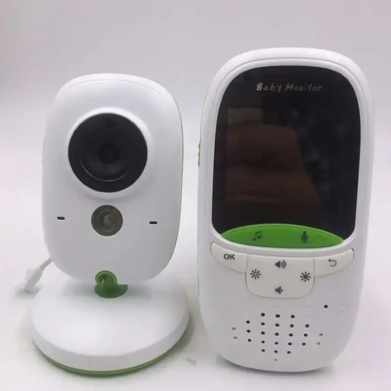 Video Baby Monitor with Camera and Audio,Keep Baby Safe with Night VisionTalk Back,Room Temperature,Lullabies,Dimmable видеоняня