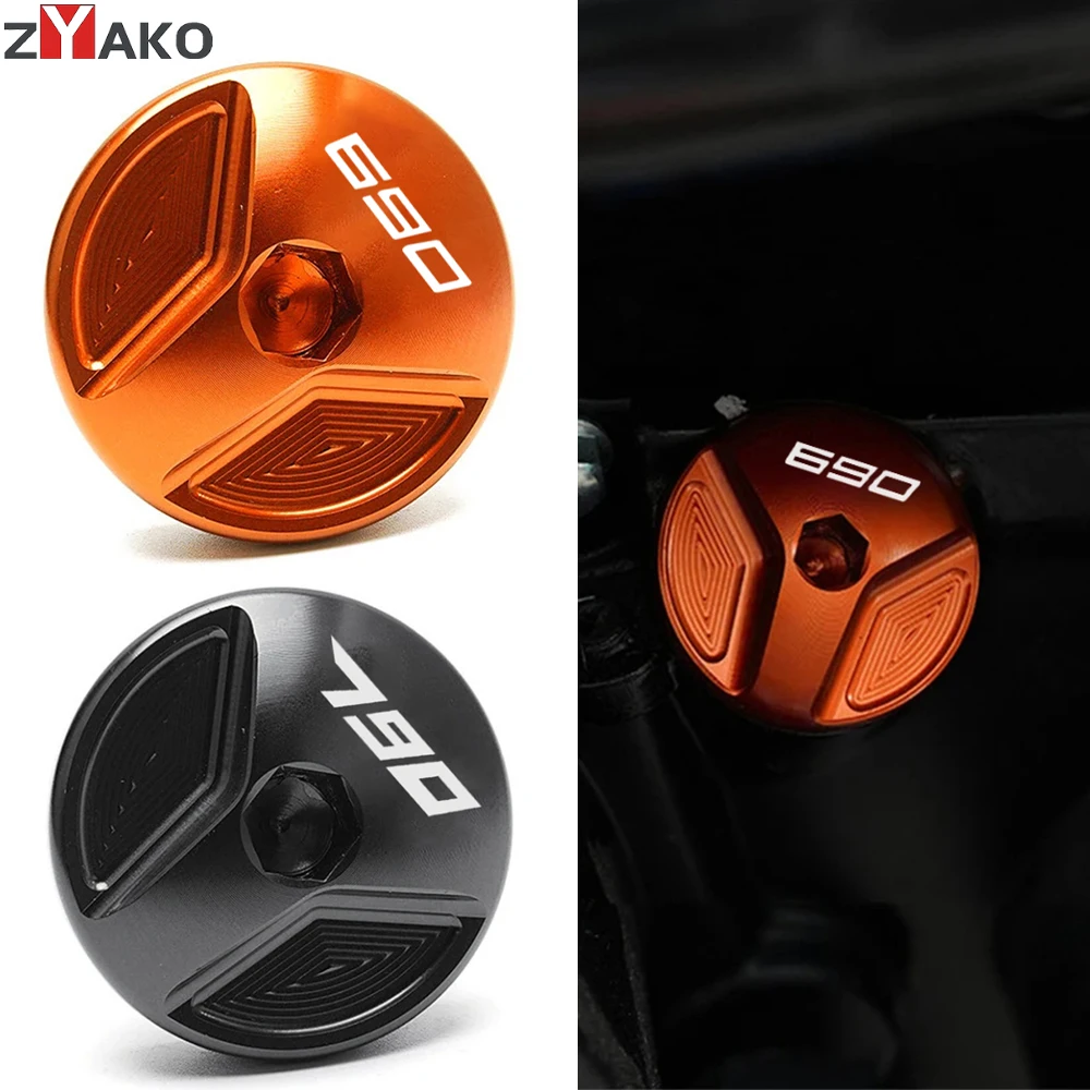 

For KTM 690 SMC R 690 ENDURO R 690 DUKE 790 ADV 990 1290 Super Adventure R S CNC Motorcycle Engine Oil Filler Cap Oil Plug Cover