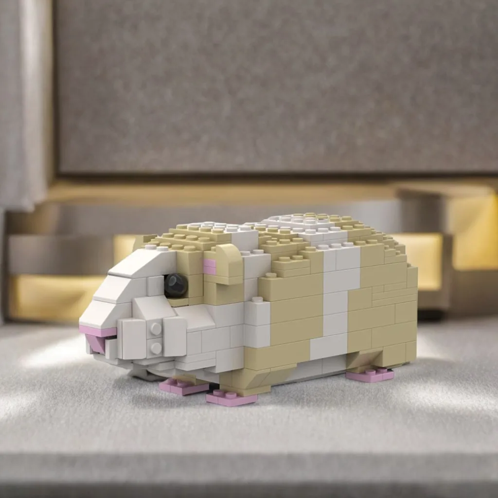 

205 шт. MOC морская свинка DIY модель строительные блоки игрушки на день рождения подарок для любителей домашних животных