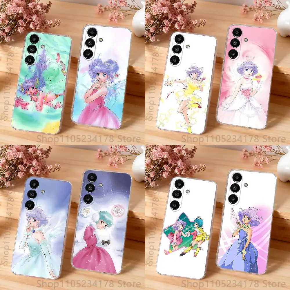 

C-Creamy Mami Magic Anime Shockproof Clear Case For Samsung Galaxy S30,S25,S24,S23,S20,S21,S22,S10,5G,FE,lite,PIus Cover