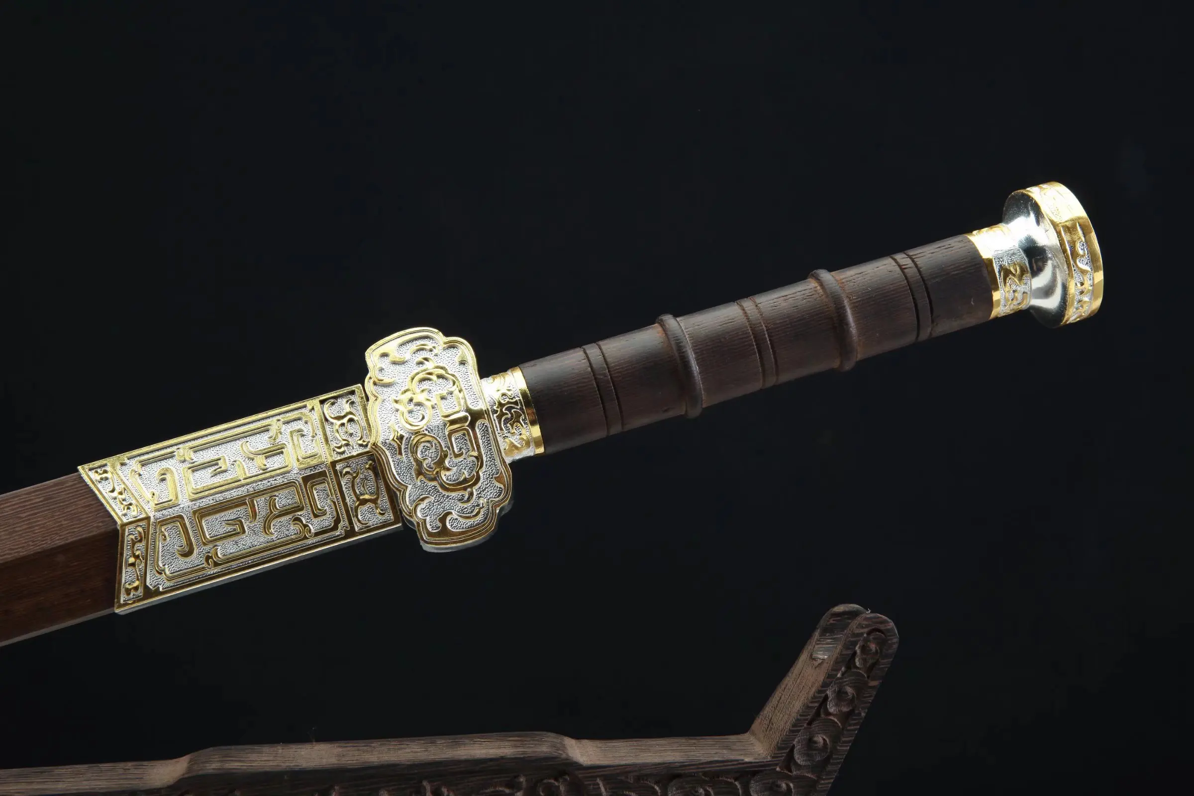 Medieval Viking Temple Knights Samurai Sword Carbon Steel Blade Sharp Katana Gift for Martial Arts Enthusiasts for Combat tang