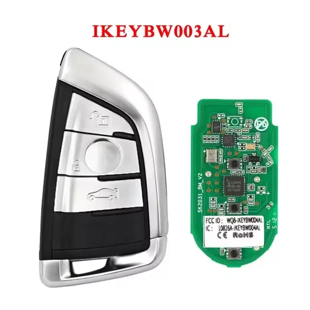 BW003AL/BW004AL Autel Razor Type Universal Smart Key 3B/4B for BMW Type IKEYBW003AL/IKEBMW004AL Use for KM100 IM508 IM608 view 3