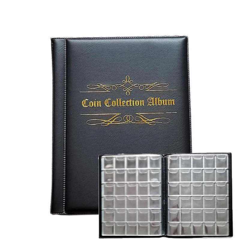 480 Coin Collectible Organizer Memorial Album Collector's Book Convenient Storage Display Coin Display Organizer for Collectors