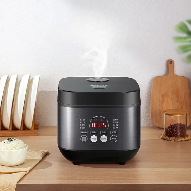 DK135: 5L Smart Rice Cooker, Multi-Function Family-Sized Food Pot, Large Capacity Rice Cooker with Steamer and Soup Pot