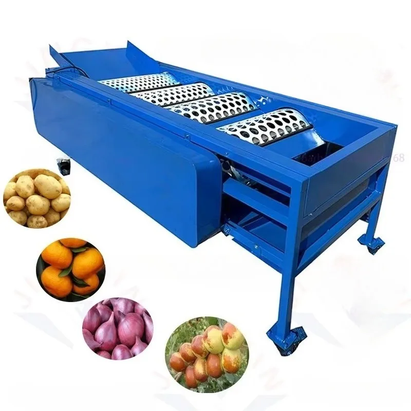 Custom Automatic Tomato Sorting Grading Machine Fruit Weight Sorting Machine Fruit Vegetable Convey System Size Sorting Machine