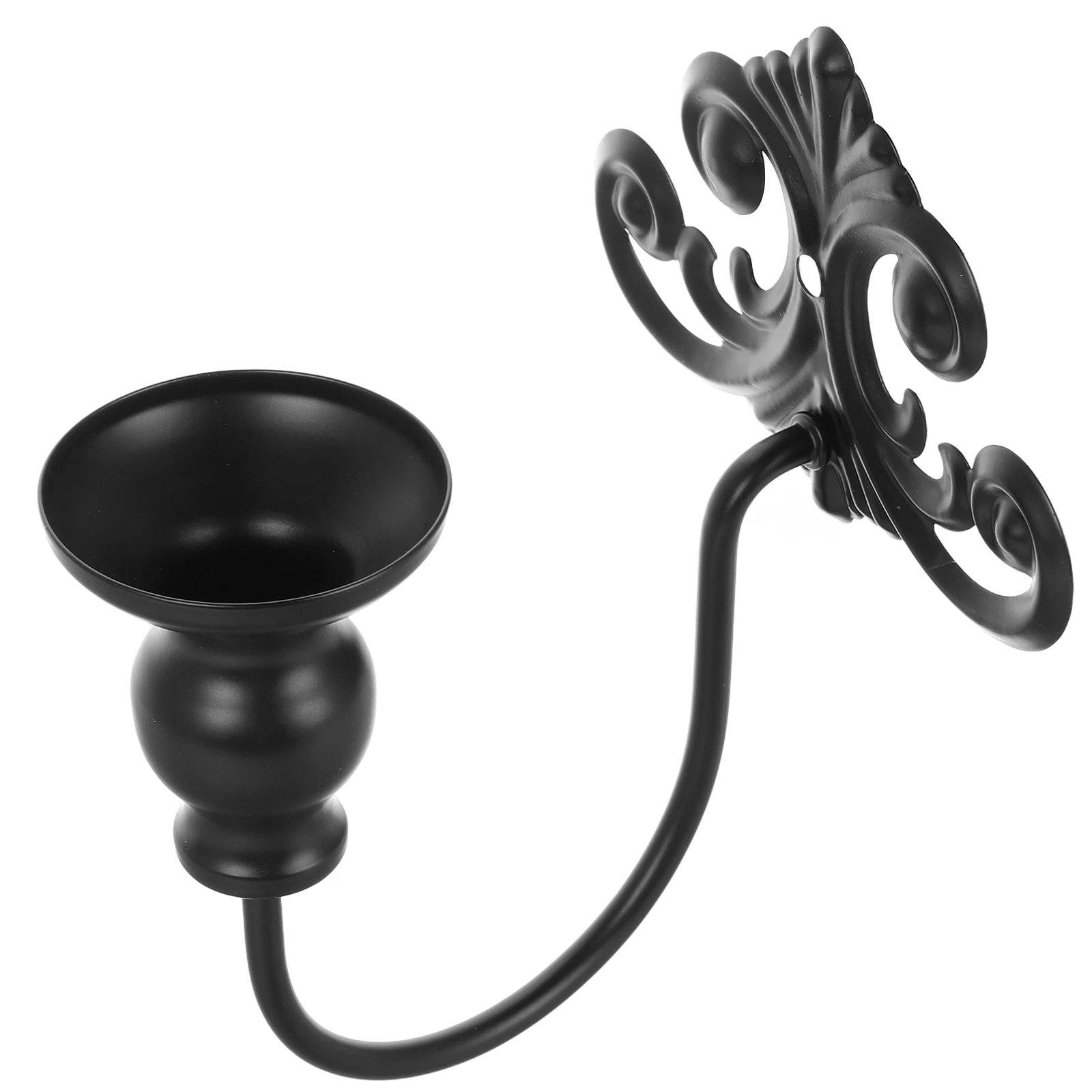 

Wrought Iron Wall Holder Candlestiick Holders Household Dining Room Sconces