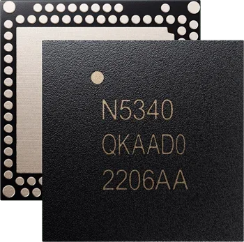NRF5340 Nordic BLE 5.4 SoC 3.4mA Ultra-Low Power TrustZone CryptoCell-312 Dual M33 1MB Flash Industrial