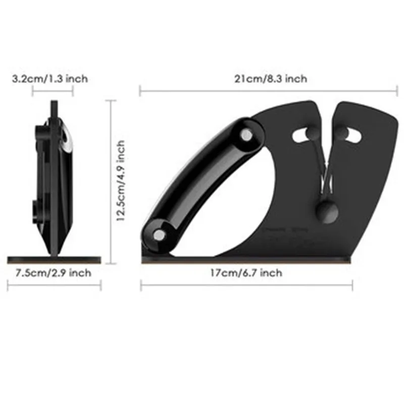 2-in-1 Sharpener,Professional Knive Sharpener,Multi Functional Knife Sharpener Sharpening System Kitchen Gadgets Knife Stone