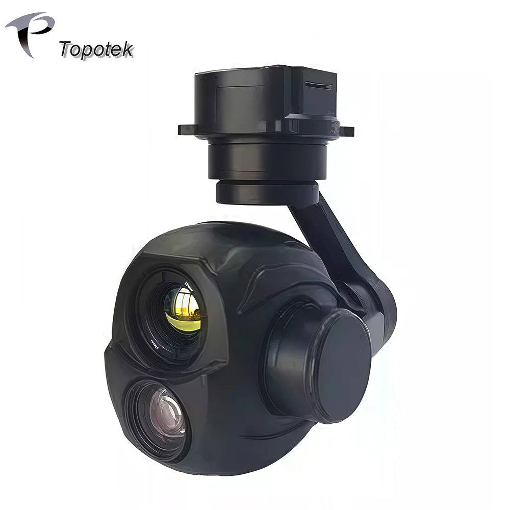 Topotek KHY10G207 PTZ Camera with 7nm Focal Length 256*192 Resolution Ratio Thermal Imaging Support RTSP Dual-mode Output