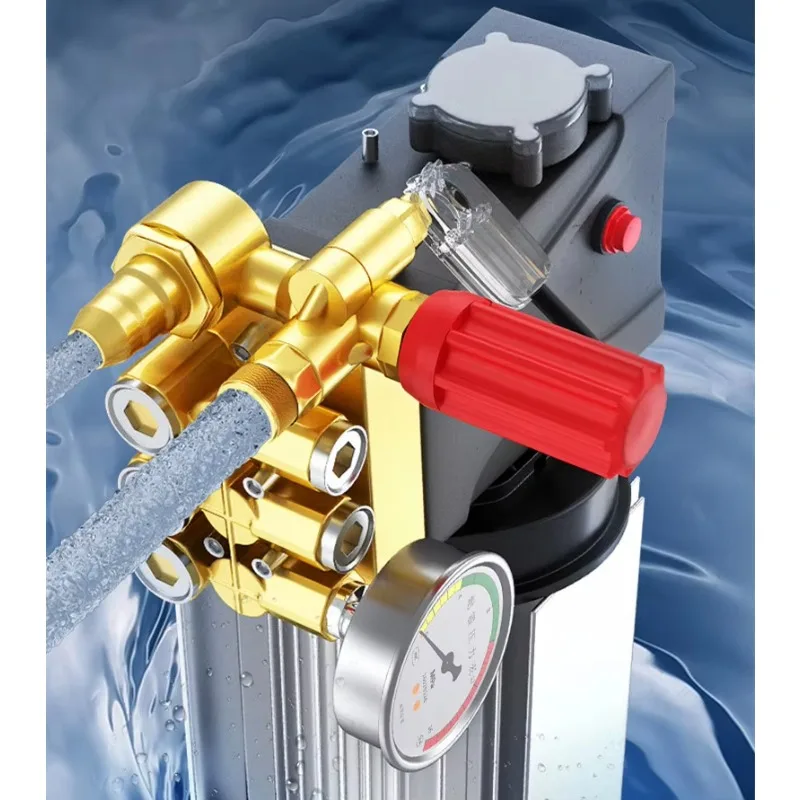 4kw 380v Electric High Pressure Washing Machine Efficient 200bar Cold Water Pressure Car Washer Cleaning Equipment