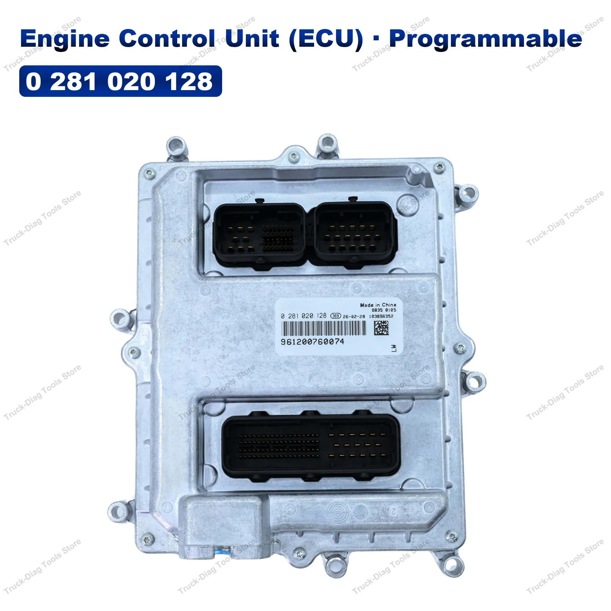 0281020128 High Quality ECU· Programmable · 961200760074 ECM Engine Control Unit For Diesel Engine JAC Navistar Replacement