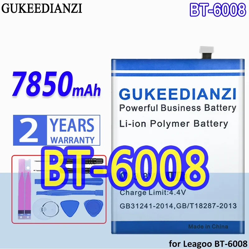 

High Capacity GUKEEDIANZI Battery BT6008 (BL7000) 7850mAh for Leagoo BT-6008