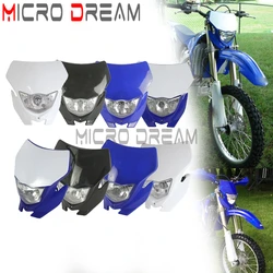 For Yamaha WR XT TW YZ YZF YZX TTR TT-R WR250 WR450 TTR 230 Motocross Lamp Off Road Bulb & LED Head Lights Enduro Headlamp