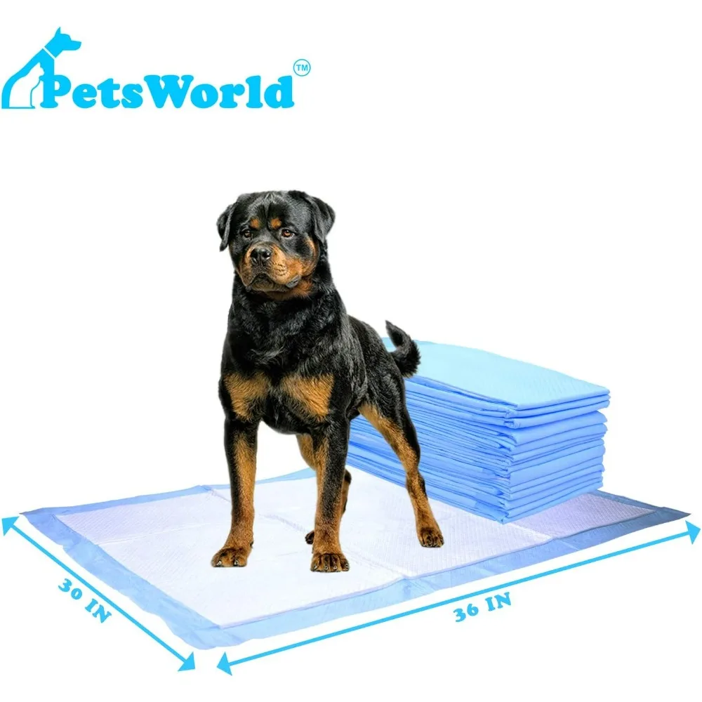 Extra Large Potty Pads for Dogs, Odor Eliminating, 600 Count Pee Pads for Pets, Leak Proof Training Pads for Dogs & Cats