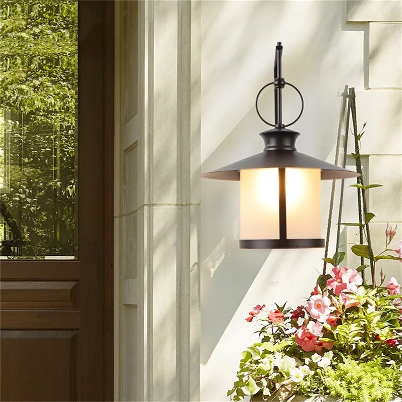 ·TEMOU Outdoor Wall Lamp Classical Retro Sconces Light Waterproof IP65 Home LED For Porch Villa