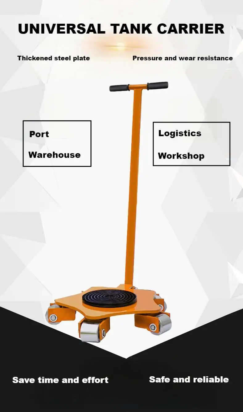 Tiger Steel's new CRP mobile scooter 360-degree rotating cargo trolley universal tanker restaurant manufacturer