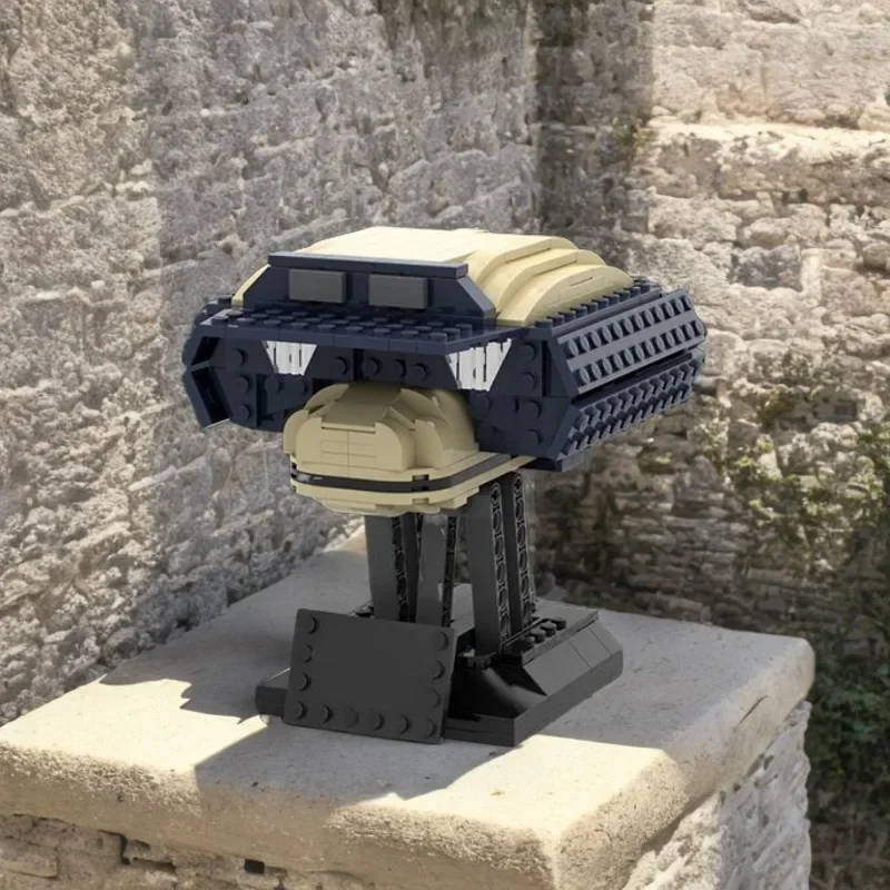 

386-Piece Custom Building Set: Tactical Droid Helmet, Perfect Details, Droid from The Clone Wars, A Must-Have for Sci-Fi Fans!
