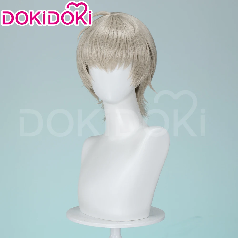 【Jan. Limited 5%OFF 】Leon Strohl Wig Game Metaphor: ReFantazio Cosplay DokiDoki Men 32cm Wig Strohl Cosplay Free Wig Cap