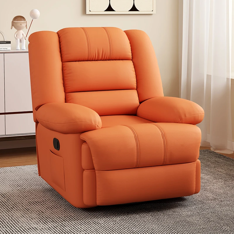 عرض Ironrod كراسي غرفة المعيشة كراسي فردية هزازة لطيفة للاسترخاء أثاث صالة Sillas De Sala De Estar الحديث