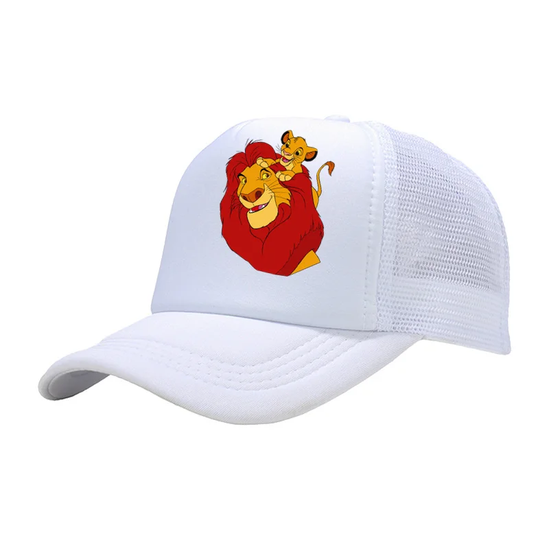 The Lion King Simba Baseball Cap Disney Cap Sun Hat Girls Boys Children Baseball Cap Kids Summer Sunshade Hat Figures Toy Gifts