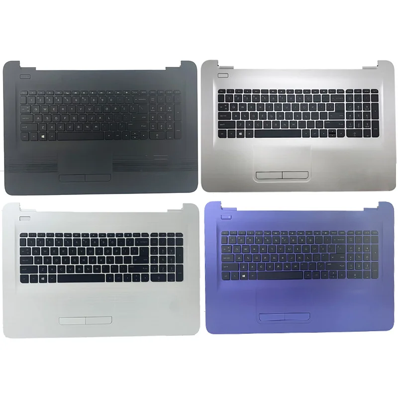 

Laptop Palmrest Upper Case US Backlit Keyboard Touchpad Silver Black White For HP 17-X 17T-X 17-Y 17Z-Y 17-AY