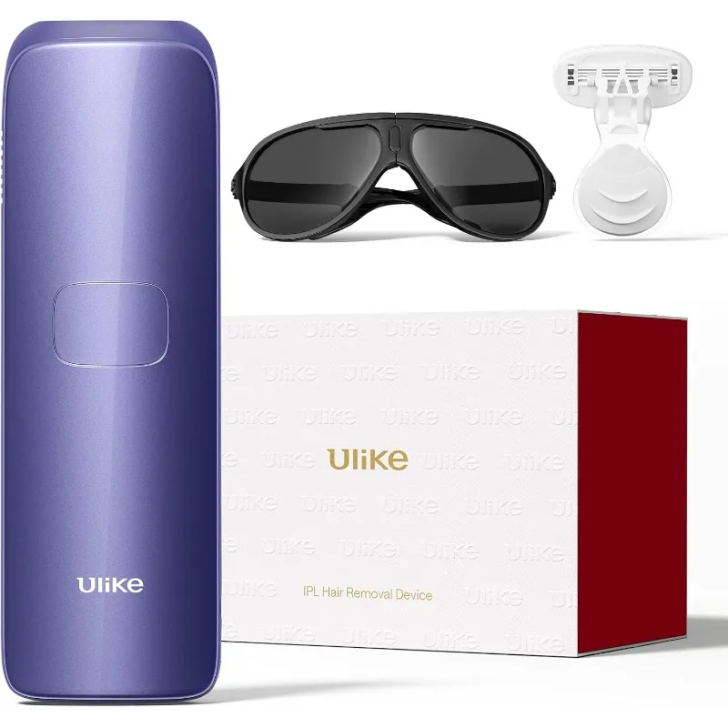 Ulike Laser Hair Removal for Women and Men, Air 3 Ice-Cooling IPL Device Hair Removal for Nearly Painless & Long-Lasting Results