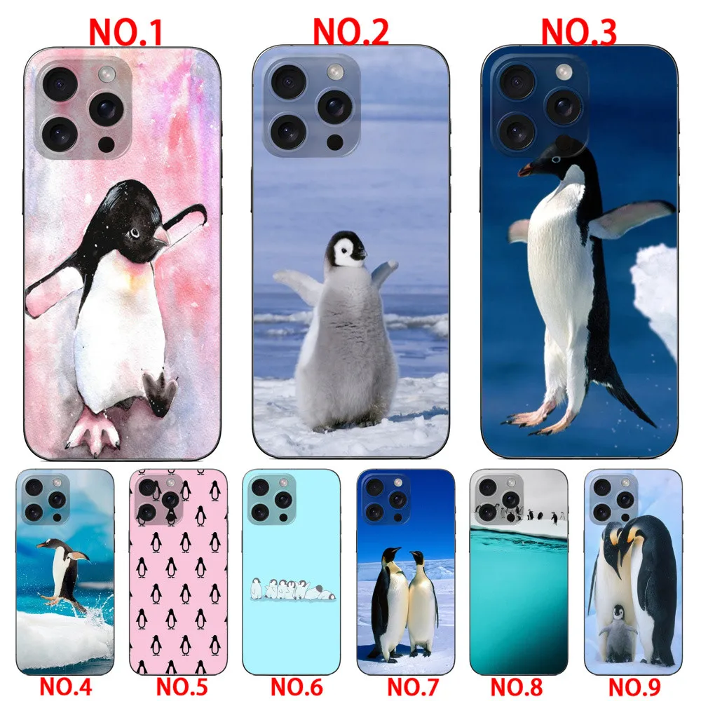 Baby Penguin cute phone cover  for iPhone 14 14 Plus 14 Pro 14 Pro Max 15 15 Plus