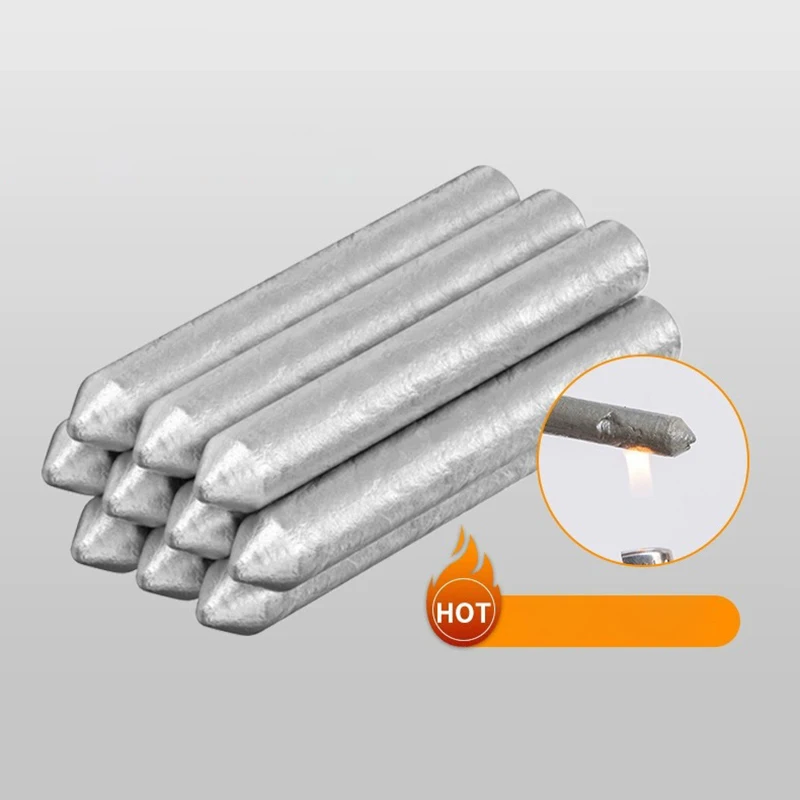 Varillas de soldadura fáciles de fundir, Kits de agente de varilla de soldadura de baja temperatura, agujeros de reparación de aluminio, hierro de