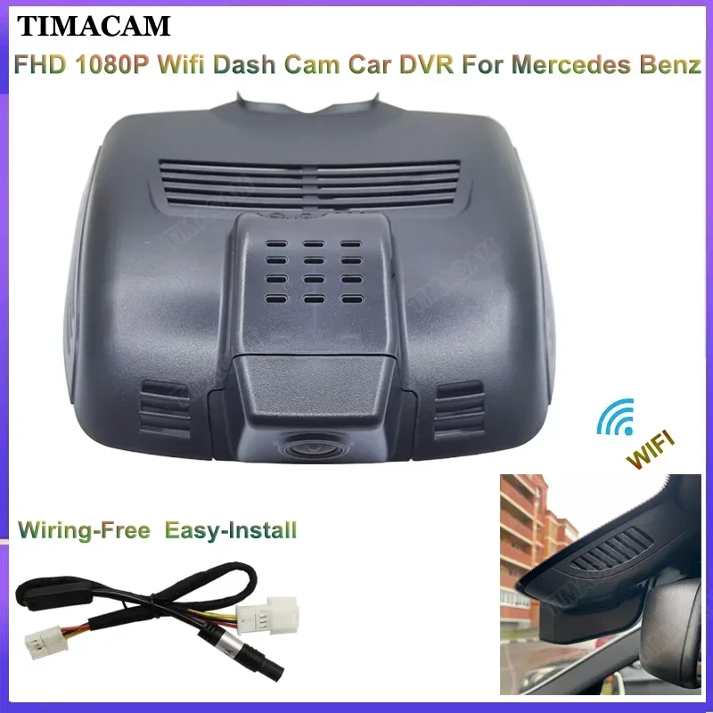 

TIMACAM Plug and Play 1080P Wifi Car Dvr For Mercedes Benz CLS w218 c218 320 350 400 260 300 2015 2016 2017 2018 2019 Dash Cam