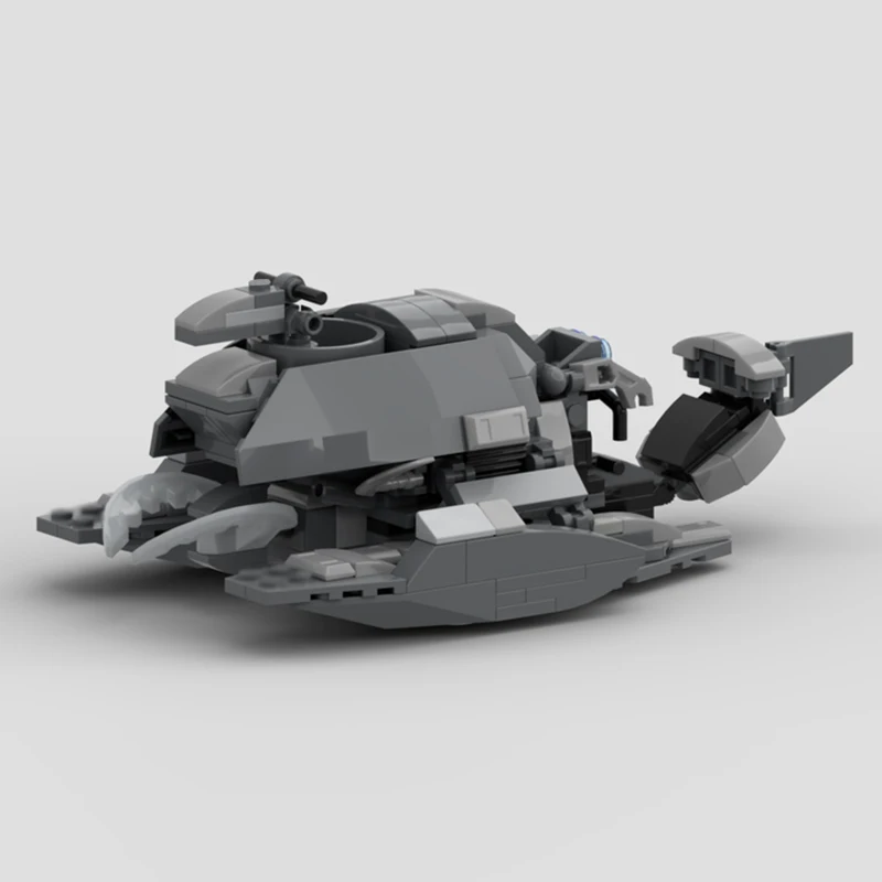 人気ゲームモデル MOC 組み立てブロック ステルス突撃艇 モジュール式テクノロジーギフト ホリデー組み立て 子供のおもちゃセット