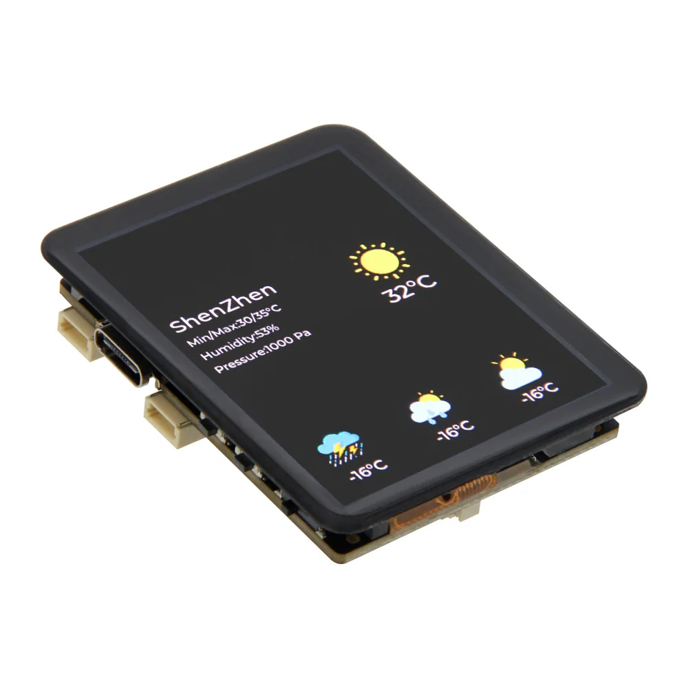 LILYGO® T4-S3 ESP32-S3 2.41 inch AMOLED Touch Display Development Board RGB Screen Dual-Core LX7 Microprocessor WIFI Bluetooth