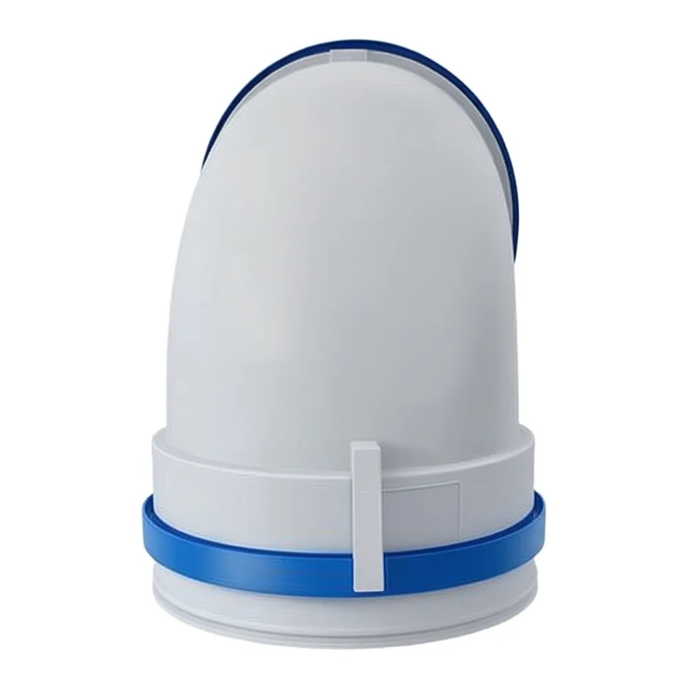 Pipeline Elbow ABS Fitting for Fresh Air Systems Compatible with Air Box Direct Head and Conversion Applications