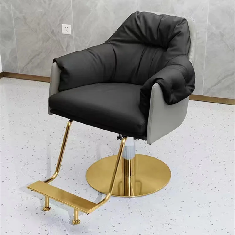 

Ironing Barber Shop Chair Tide Shop Hair Salon Dedicated Can Placed Upside Down Lifting Luxury Hair Cutting Chair Salon Stool