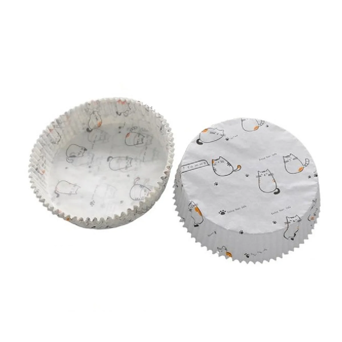 N14R Top Air Fryer Oil Absorbent Paper Kitchen Boiler Oil-Proof Tool Round Paper Plate