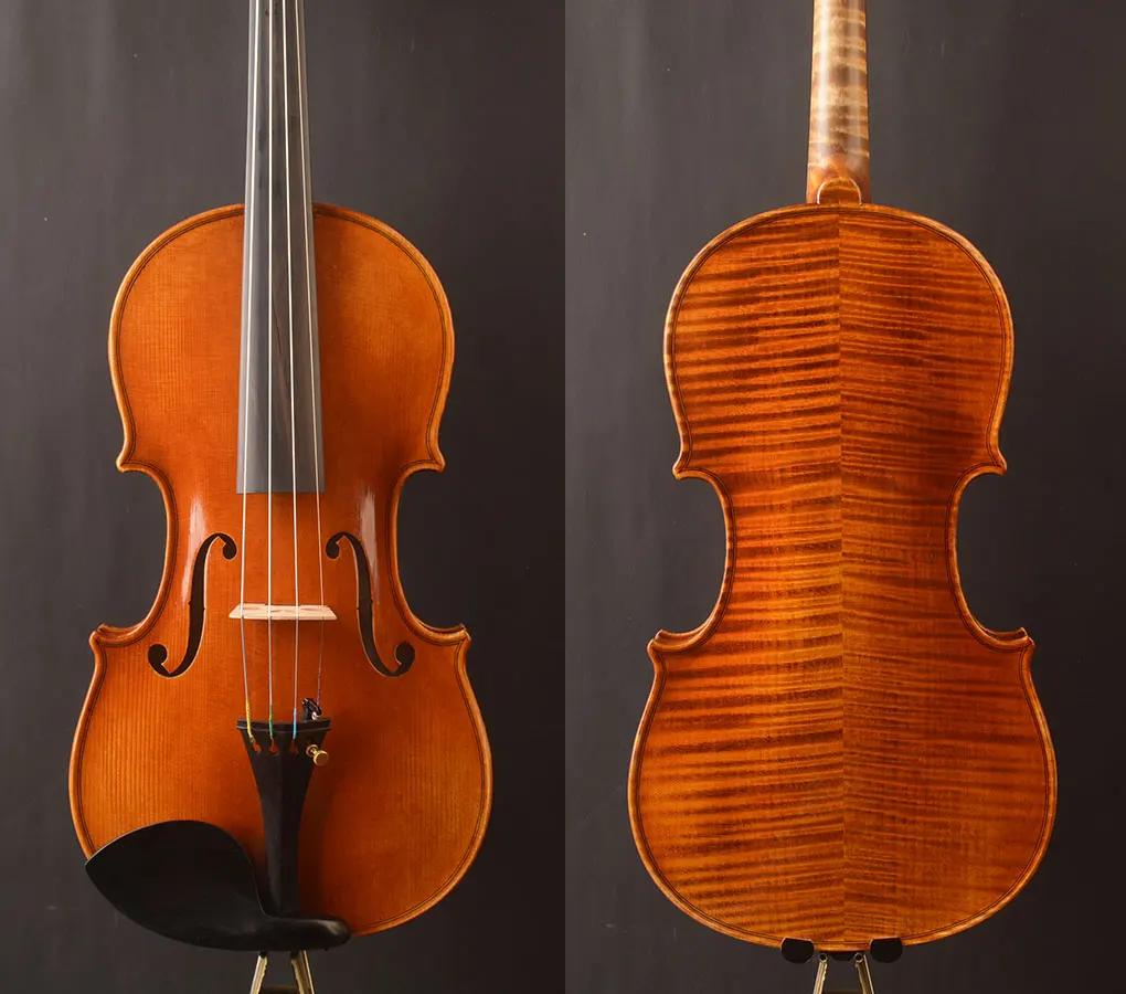 

Amzing!Best model, Full size, transparent VR, Strad model for advanced or professional players,Loud bright tone